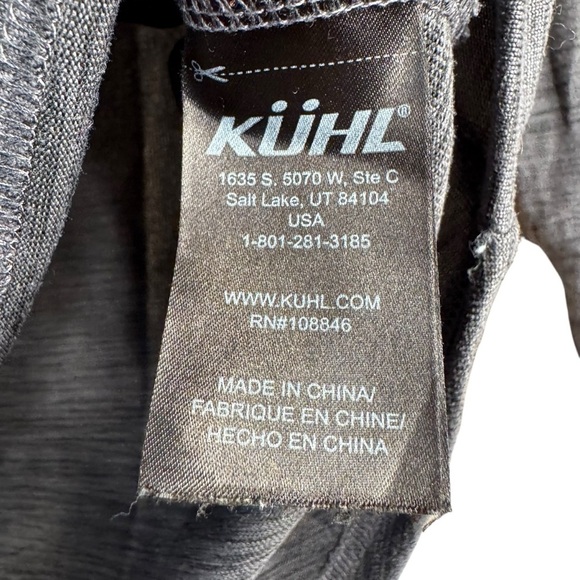 Kuhl Womens XS Vara Hoody Hoodie Lightweight Pullover Gray 4241 Polyester EUC - Picture 4 of 8